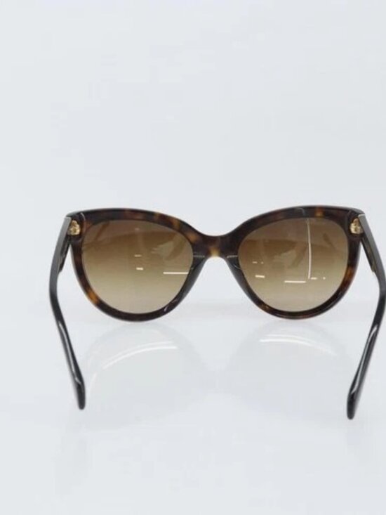 PRADA Sunglasses plastic Brown Auth bs33301 main image 9
